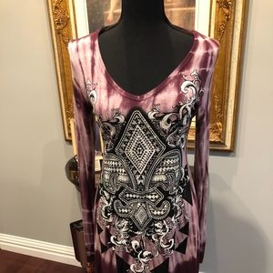 New Small Vocal Tunic Rhinestones
